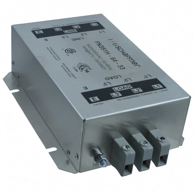 FN351H-64-33 Schaffner EMC Inc.  Moduli di filtro di linea di alimentazione